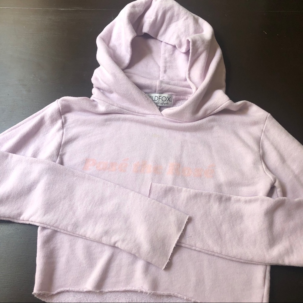 Wildfox Pasé the Rosé Hoodie